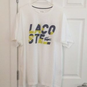 Big men’s Lacoste tee